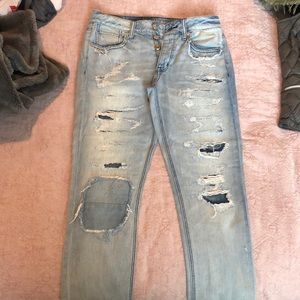 American Eagle tomgirl jeans